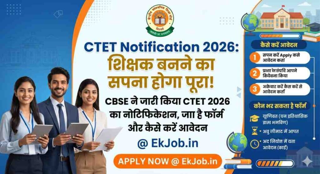 CTET 2026 Notification Out