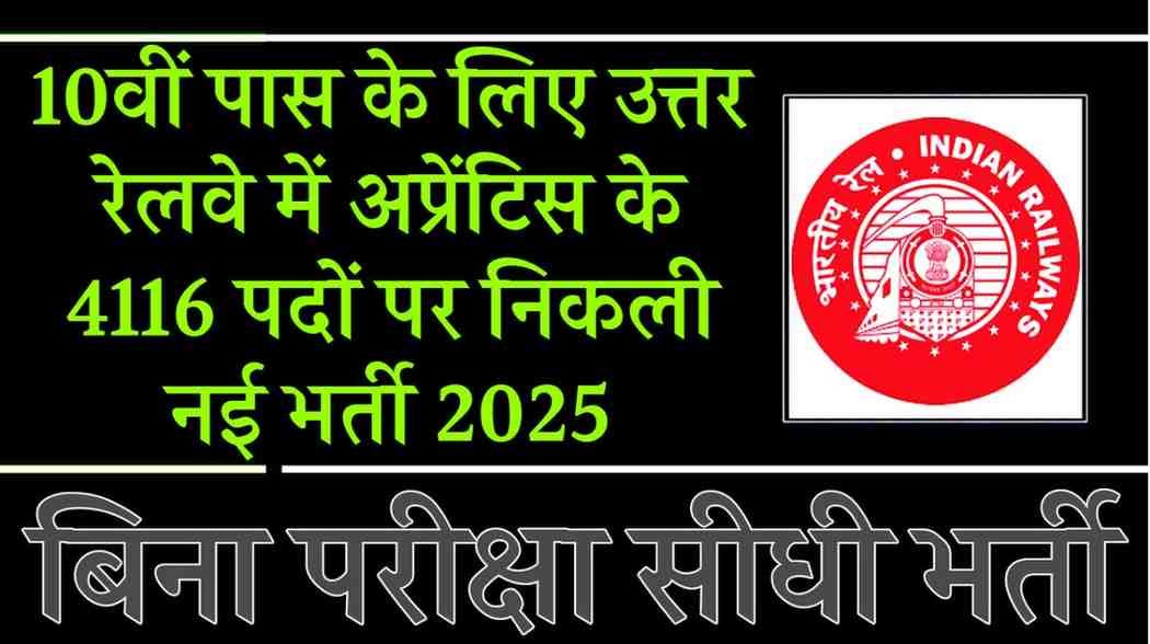 RRC NR Apprentice Recruitment 2025