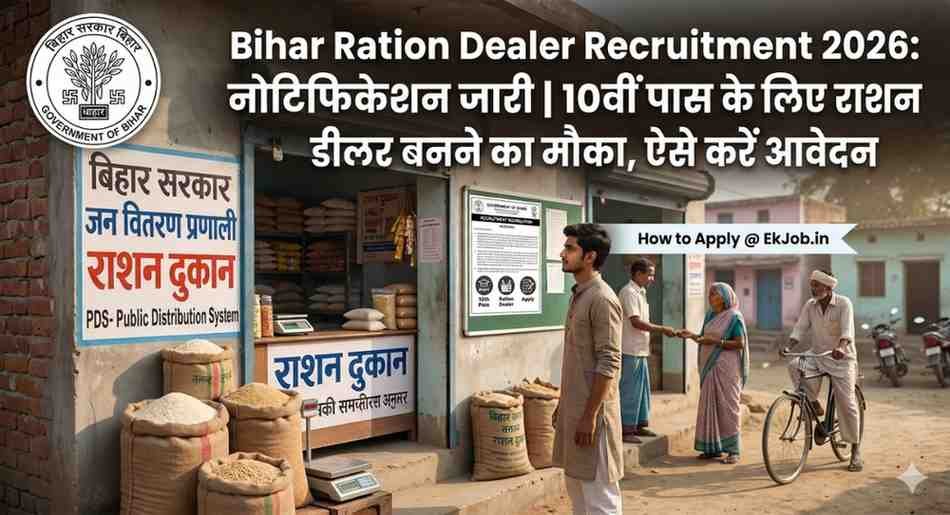 Bihar Ration Dealer Recruitment 2026