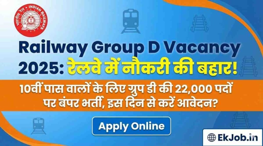 RRB Group D Recruitment 2026