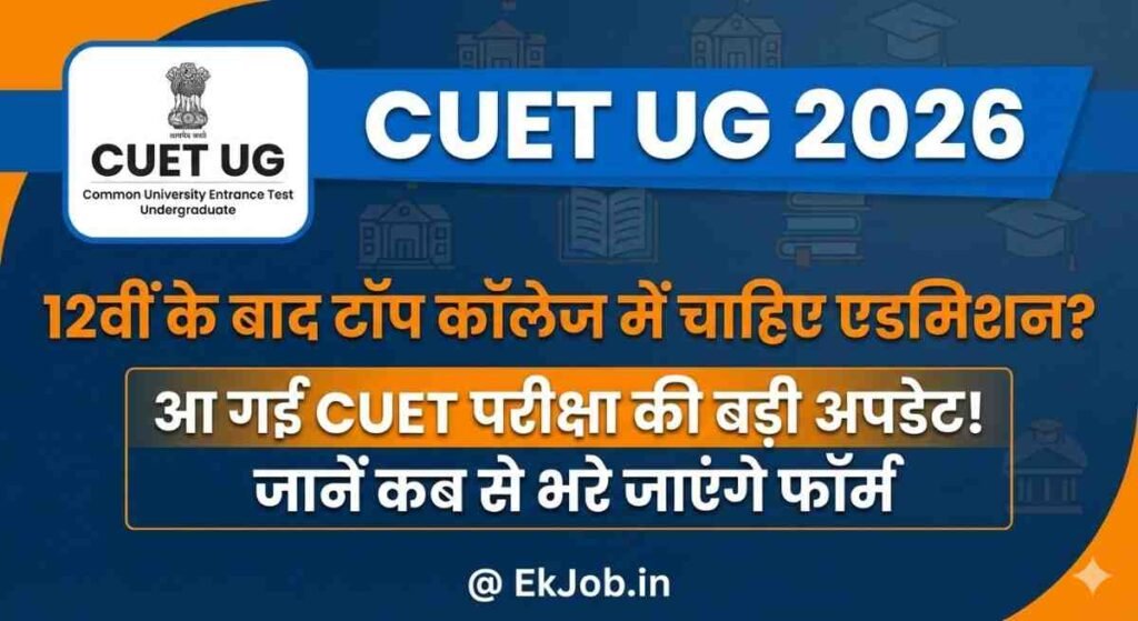 CUET UG 2026 Application Form