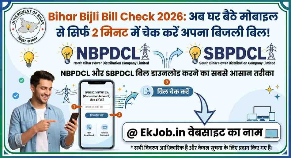 Bihar Bijli Bill Check Kaise Kare 2026