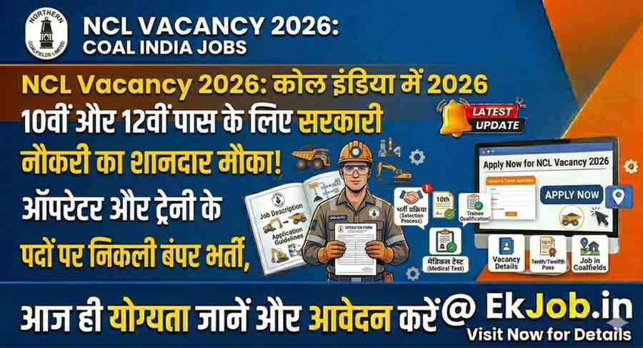 NCL Recruitment 2026