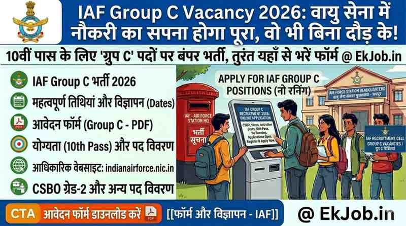 Indian Air Force Group C Civilian Recruitment 2026