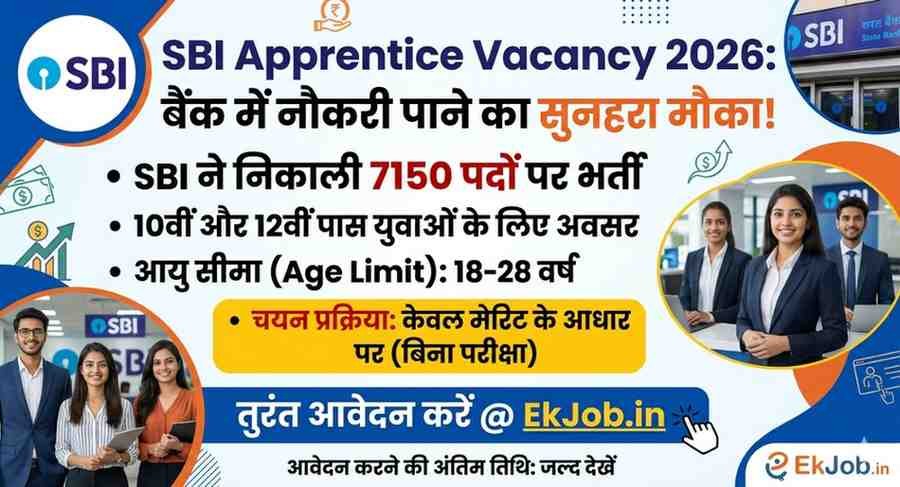 SBI Apprentice Recruitment 2026