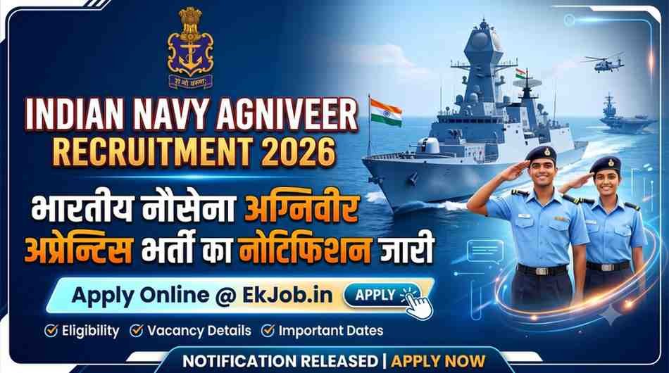 Indian Navy Agniveer Apprentice Recruitment 2026