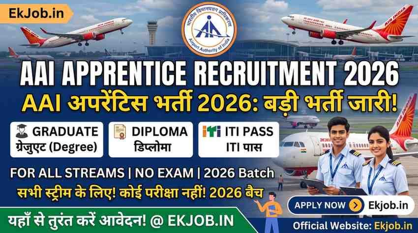 AAI Apprentice Recruitment 2026