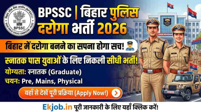 Bihar Police Daroga Vacancy 2026